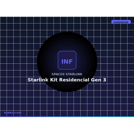 Starlink Kit Residencial Gen 3